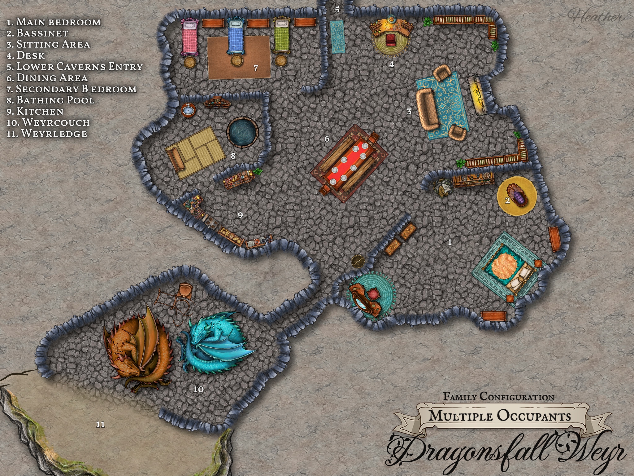 Dragonsfall Weyr - Family Weyr